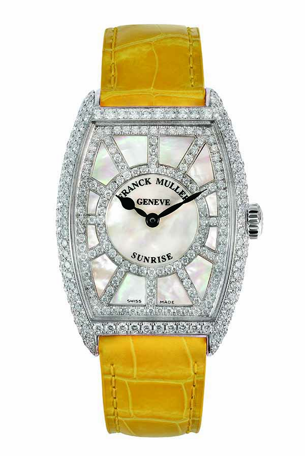 Infinity Sunrise白K金鑽錶